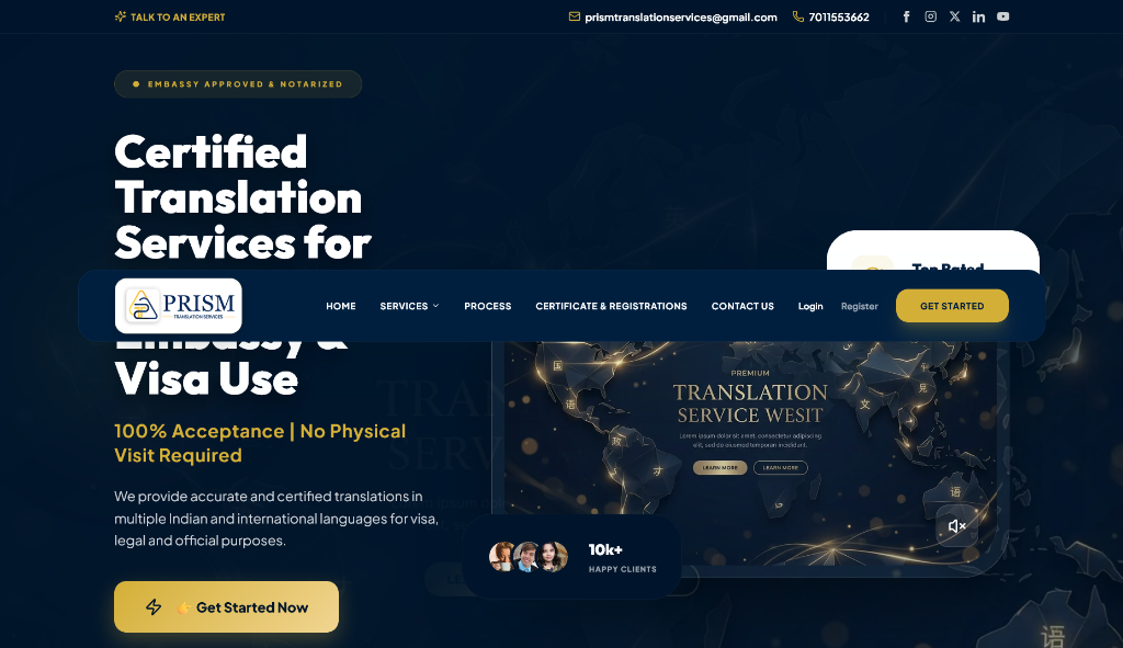 Prism Translations screenshot