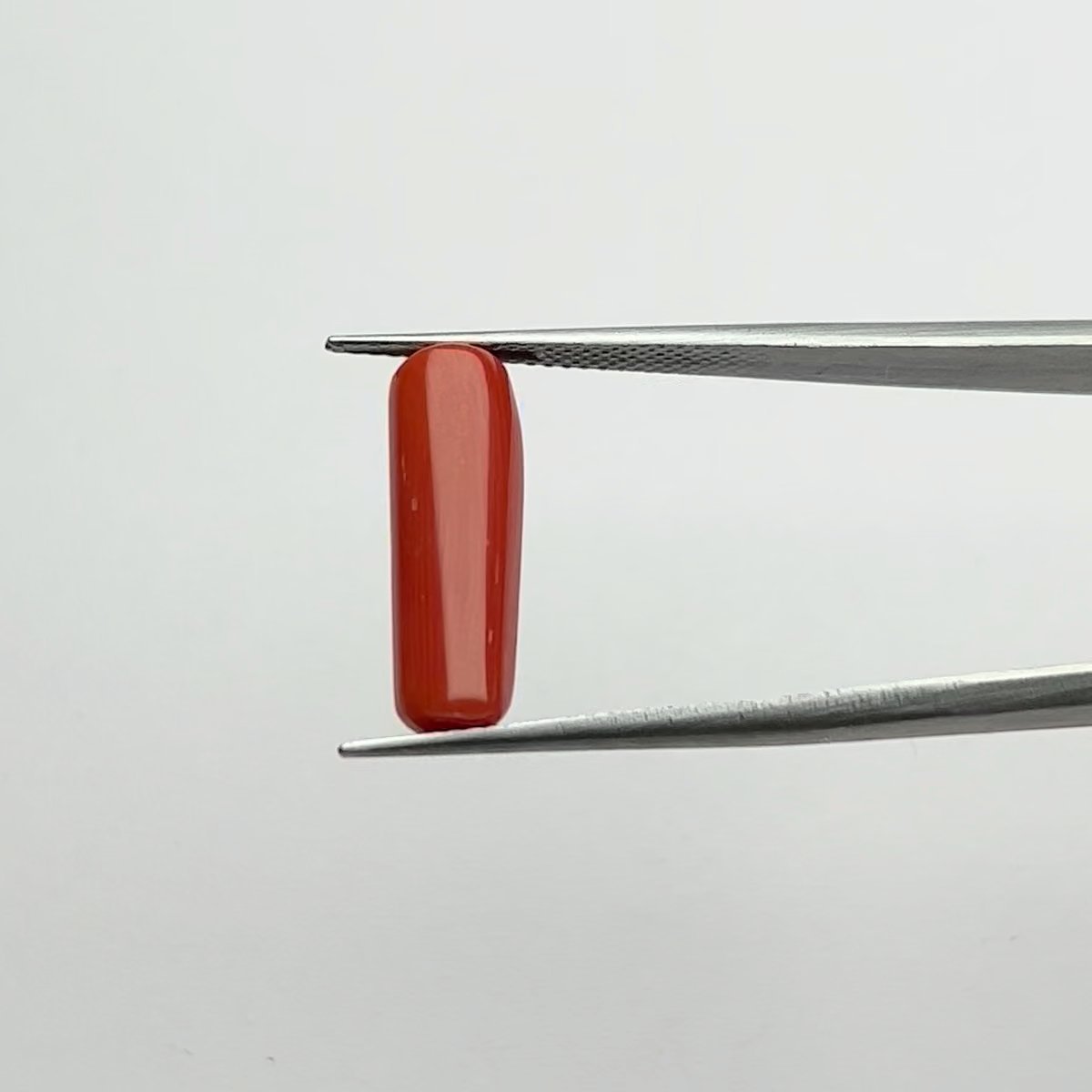 Certified Natural Energized Red Coral Gemstone 5.25 Ratti, Planet Mars Energizing Passion & Confidence