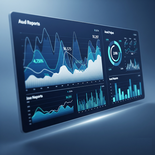 Expert financial research and reports on a screen
